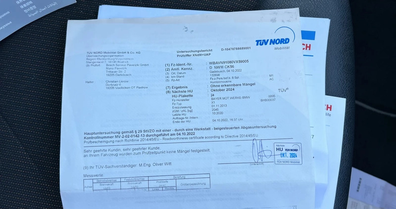 BMW X1 cena 49500 przebieg: 168200, rok produkcji 2013 z Piaseczno małe 781